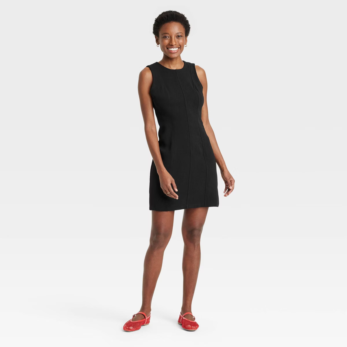 Women's Mini Sheath Dress - A New Day™ Black | Target