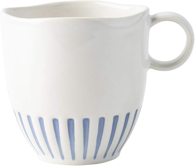 Juliska Sitio Stripe Indigo Mug | Amazon (US)