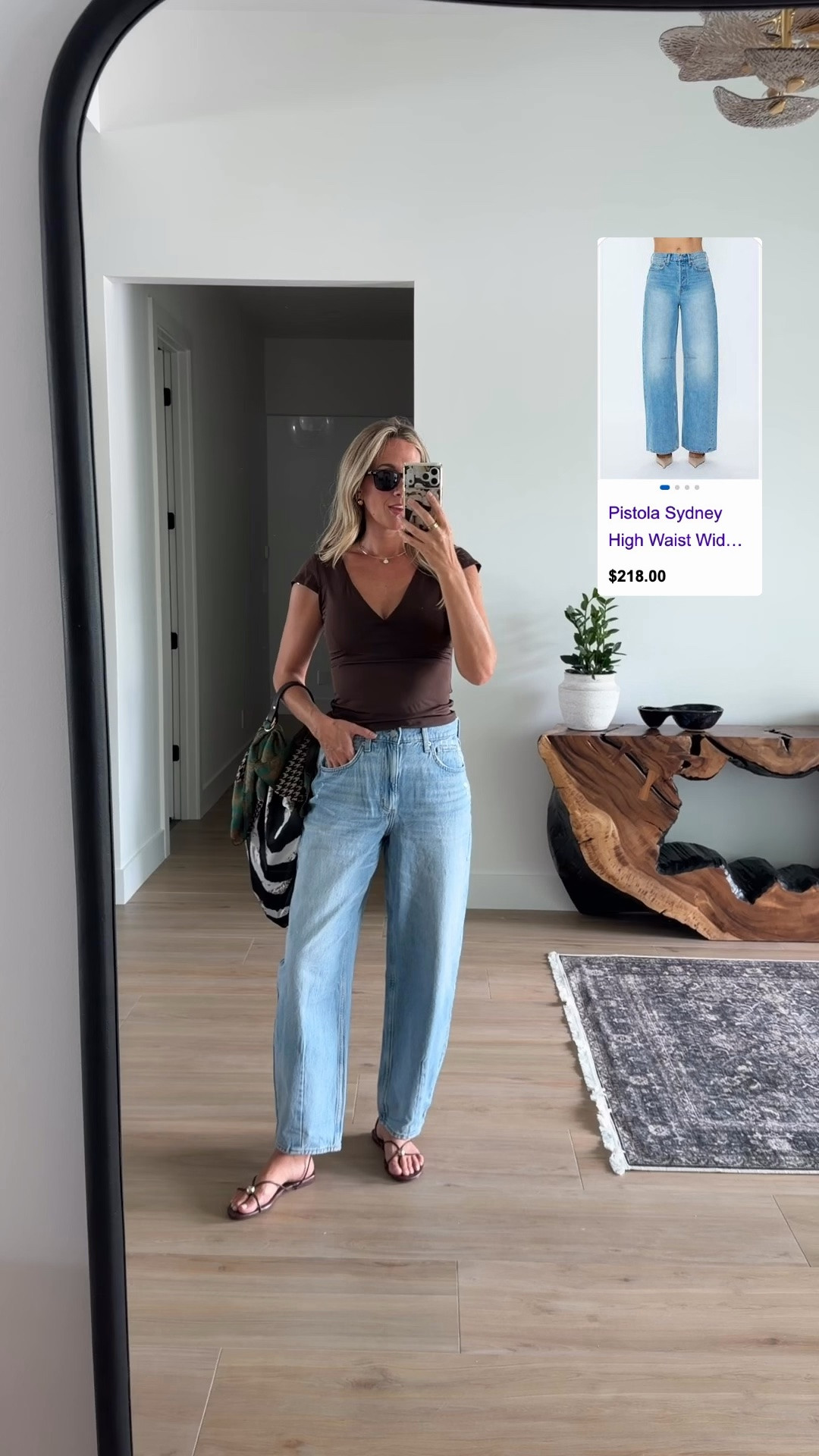 Size 8 long in these target dupe barrel jeans

#LTKgrwm #LTKootd #LTKSaleAlert