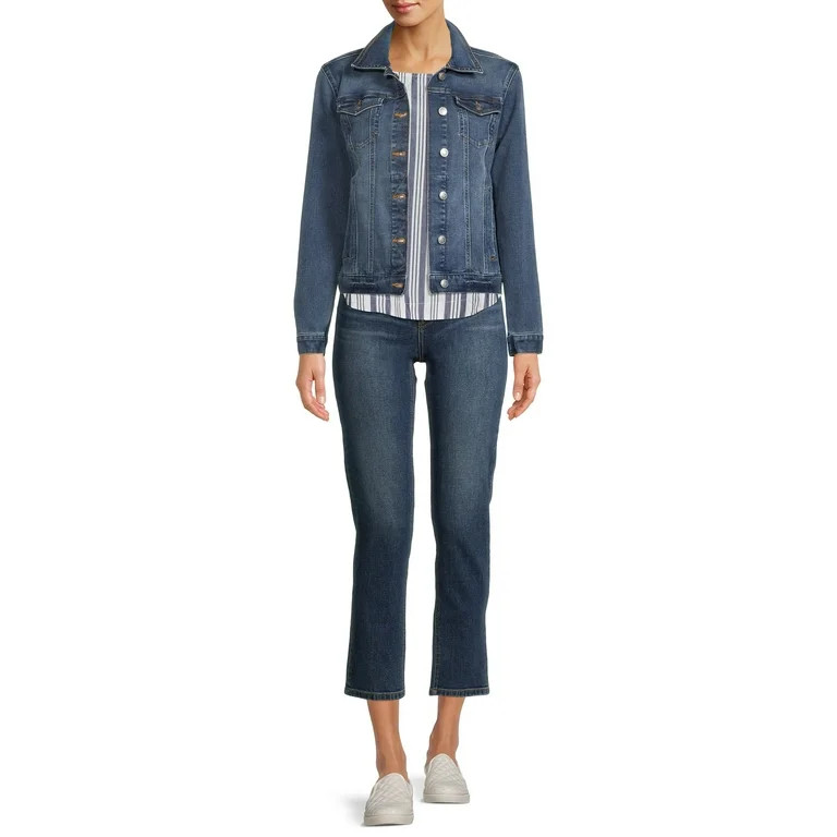 Time and Tru Women's Denim Jacket | Walmart (US)