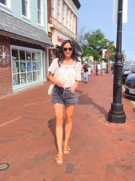 Absolutely love this easy, breezy top for summer! The shape is flattering and comfy while the embroidery is just darling. 

#LTKitbag #LTKstyletip