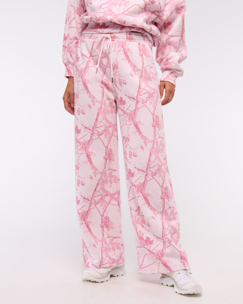 Sunday Wide Leg Sweatpant | Abercrombie & Fitch (US)