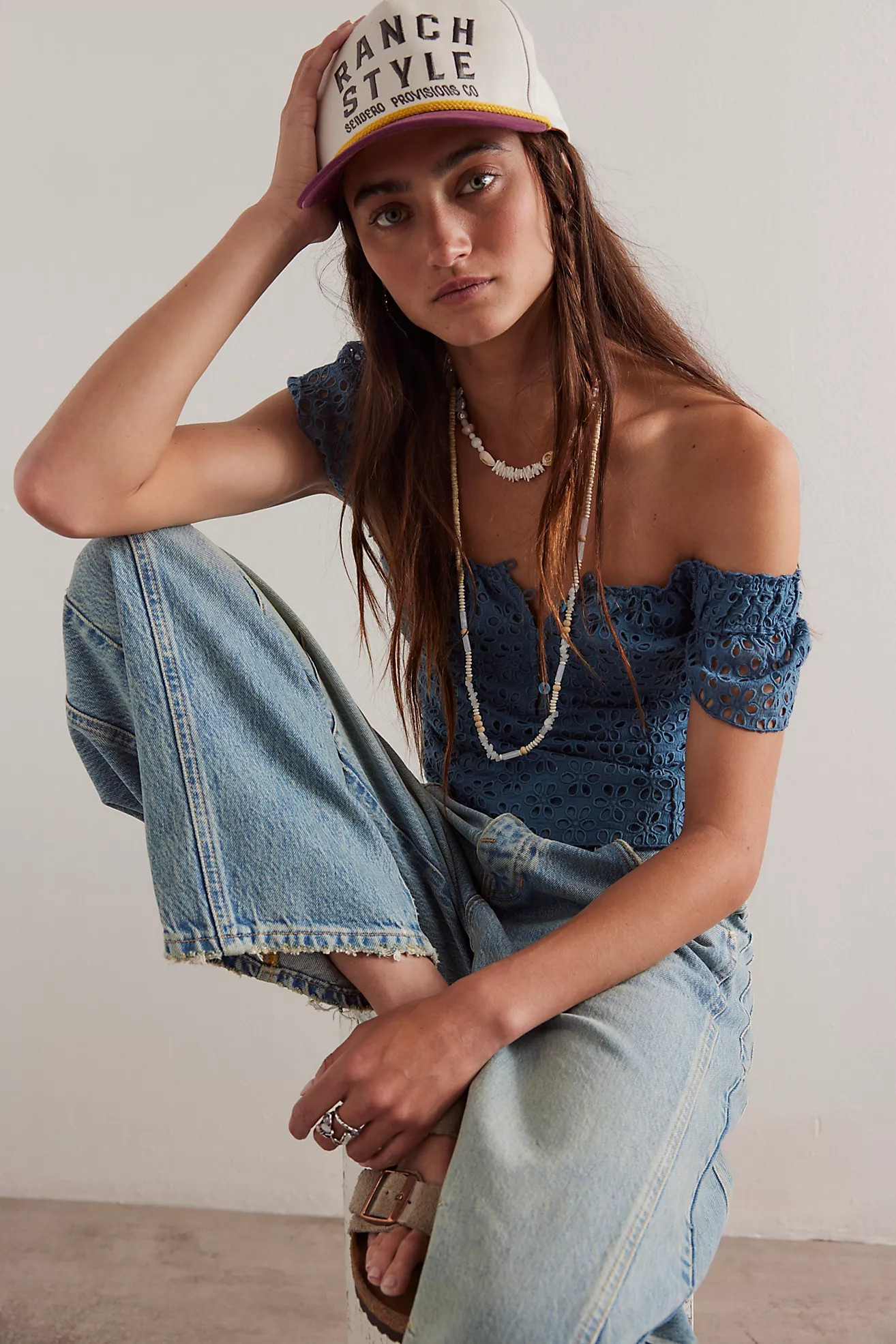 Ranch Style Baseball Hat | Free People (Global - UK&FR Excluded)