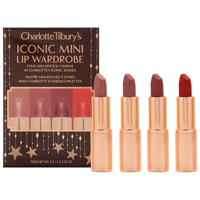 Mini Iconic Lip Wardrobe - Matte Revolution Quad - Charlotte Tilbury | Sephora | Sephora (CA)
