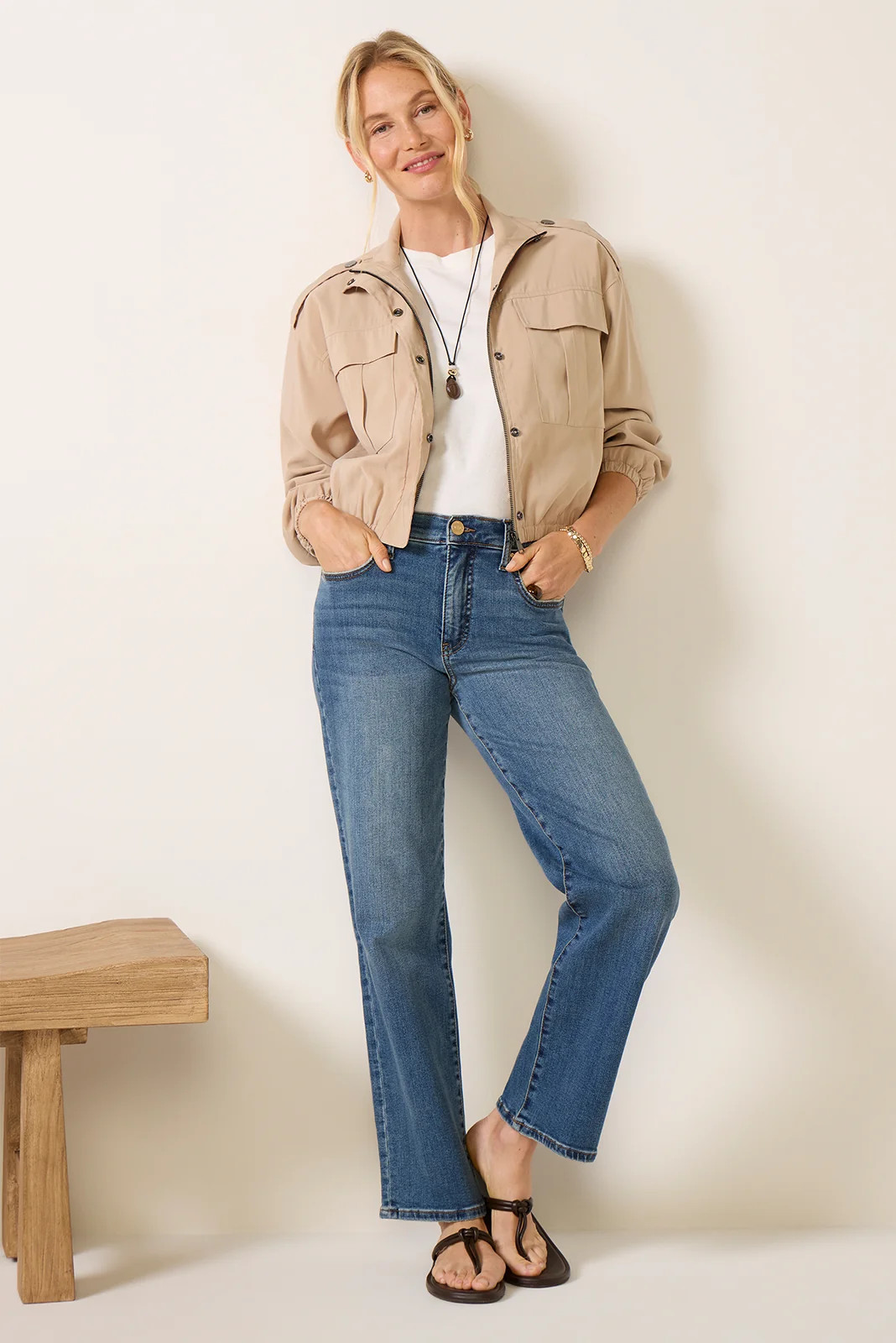 Avery Straight Jean | Evereve