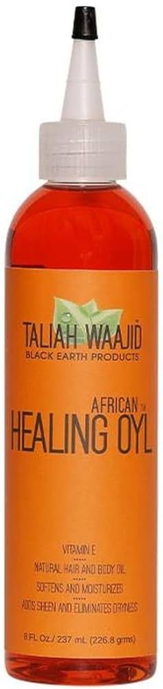 Taliah Waajid - African Healin Oyl 226.8 - Huile Réparatrice Corps Et Cheveux - Volume : 227 gr. | Amazon (FR)