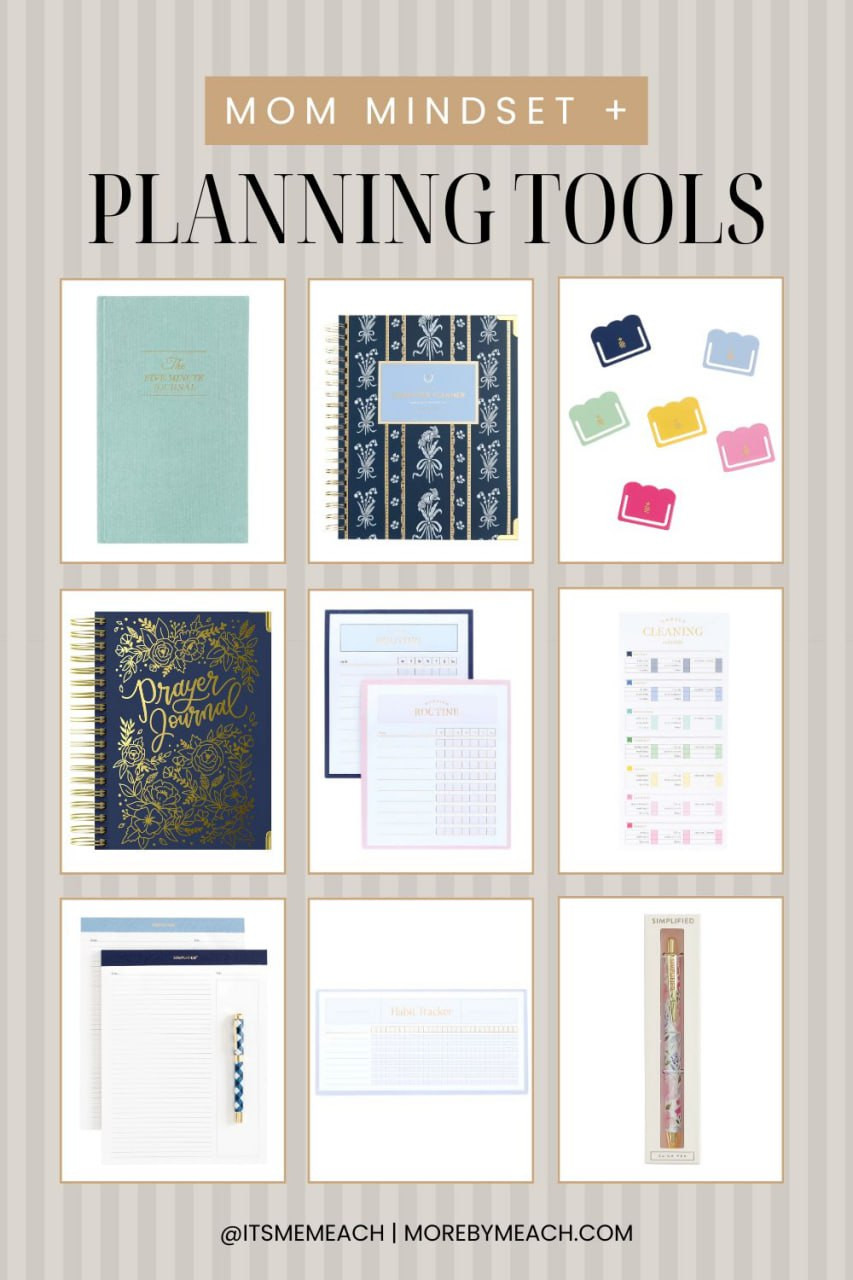 My secret to feeling even a little bit put-together? A good planner and a few tools that make mom-life chaos feel organized. I love using these journals, trackers, and planners to reset my mindset and map out our weeks. Whether you’re planning meals, keeping track of habits, or organizing kids’ schedules these make it all feel so much more manageable. 

 #LTKGiftGuide #LTKmomlife #LTKFindsUnder100