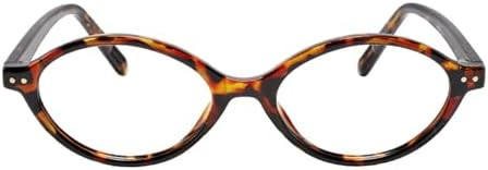 TIJN Olisa Blue Light Blocking Glasses for Women Men,Oval Glasses Frame Bluelight Glasses for Gam... | Amazon (US)