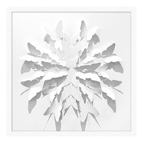 Folded Butterfly Framed Art, 25"x25" | Pottery Barn Teen