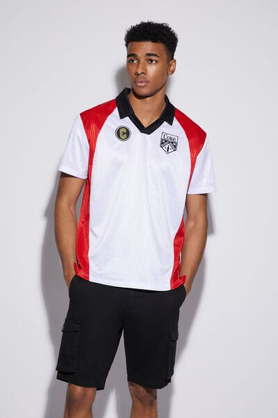 Coca-Cola Embroidered Patchwork Shirt | Forever 21