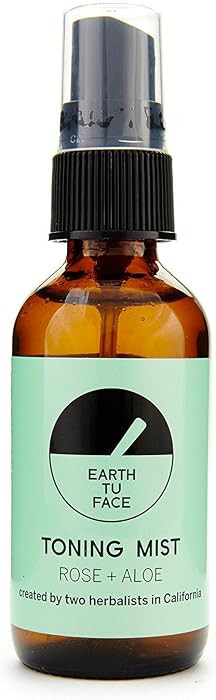 Earth tu Face - Organic Rose + Aloe Toning Mist (2 oz/59 ml) | Amazon (US)