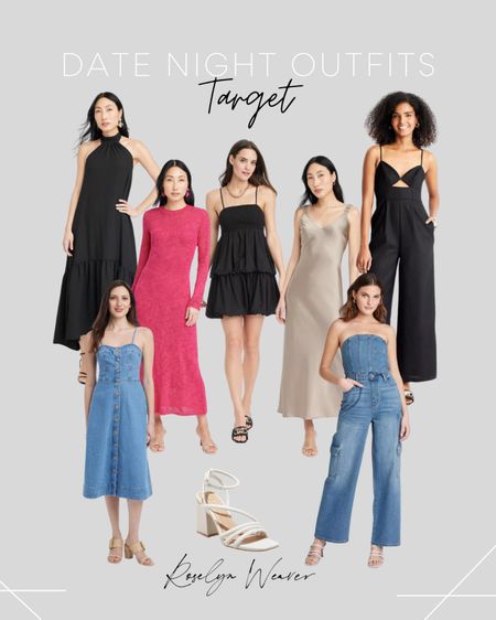 Outfits perfect for date night 

Midi dress, jumpsuit, denim dress, denim jumpsuit, maxi dresss

#LTKsalealert #LTKxTarget #LTKstyletip