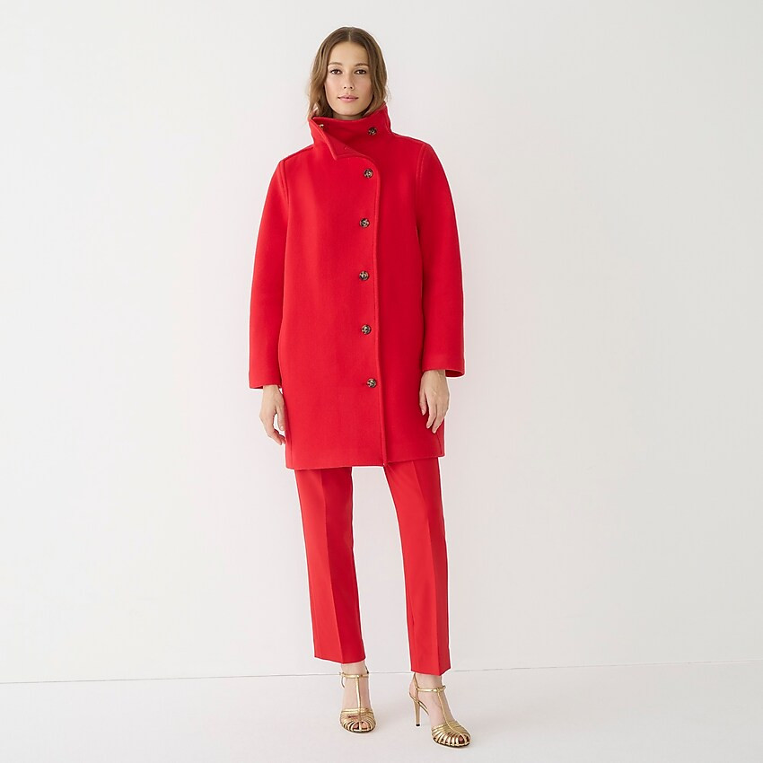 Villa coat in Italian stadium-cloth wool | J. Crew US