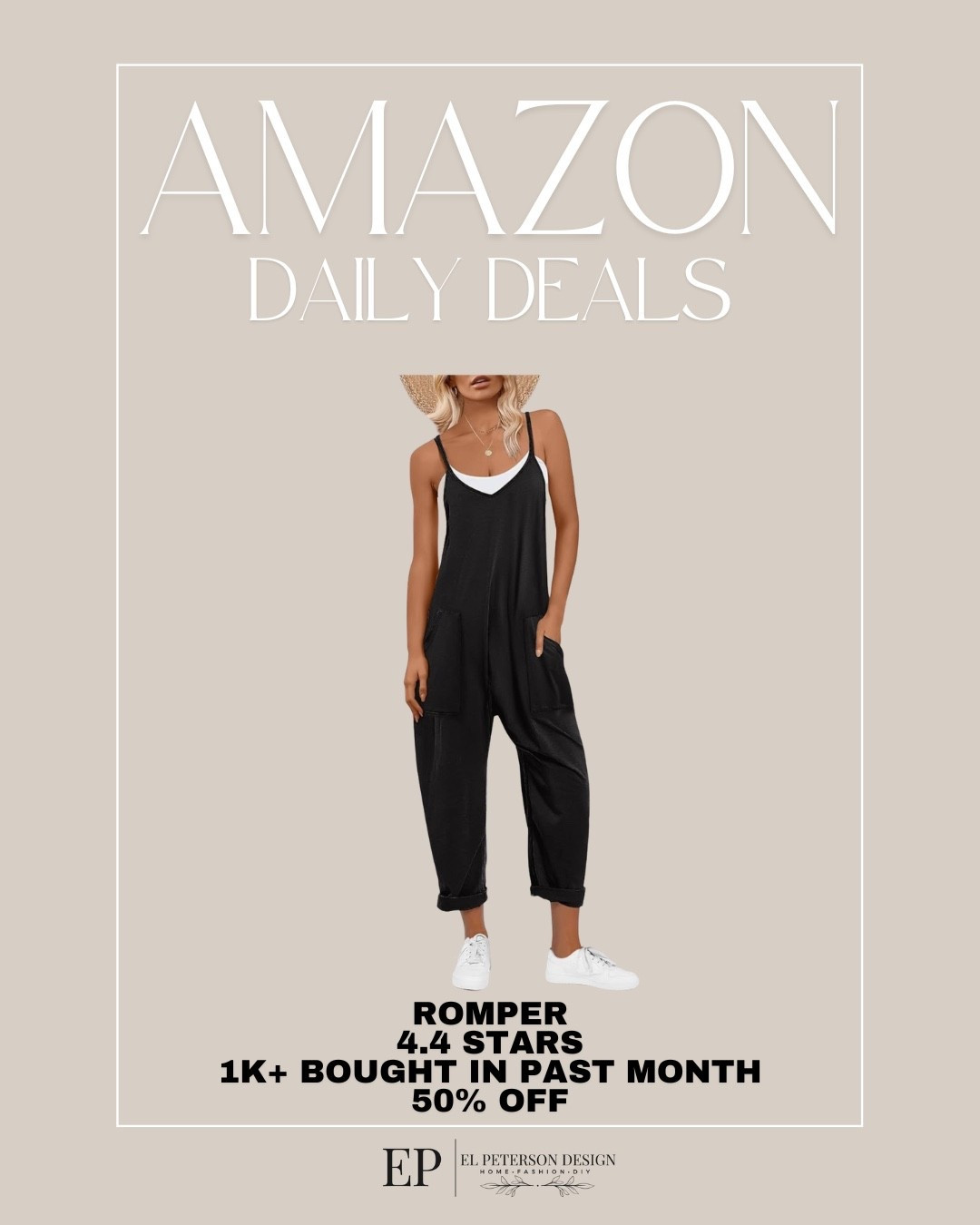Amazon Daily Deals 
Romper 

#LTKSaleAlert