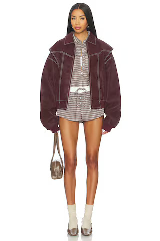 LIONESS Vista Bomber Jacket in Shiraz from Revolve.com | Revolve Clothing (Global)