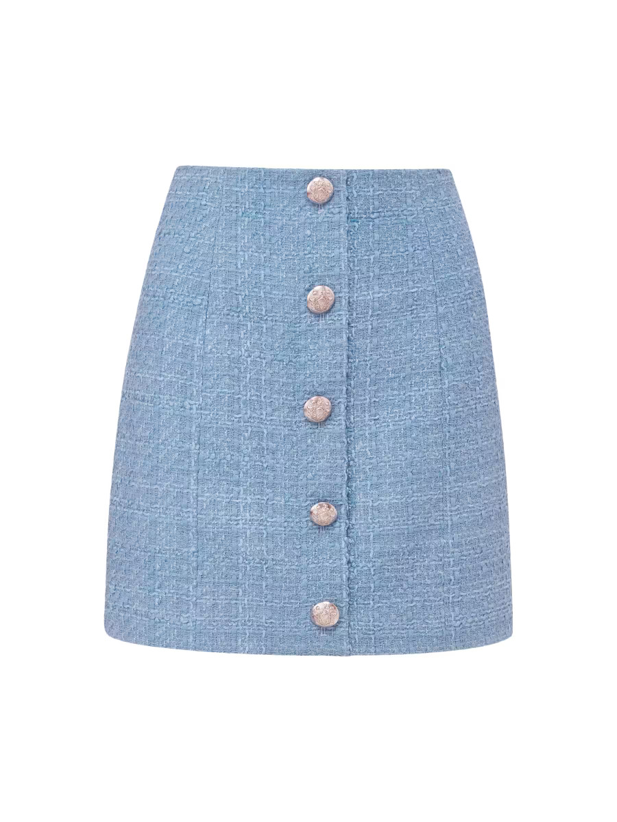 Shop Veronica Beard Rubra Tweed Miniskirt | Saks Fifth Avenue | Saks Fifth Avenue