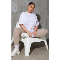 Plus Ultimate White Oversized T Shirt | PrettyLittleThing US