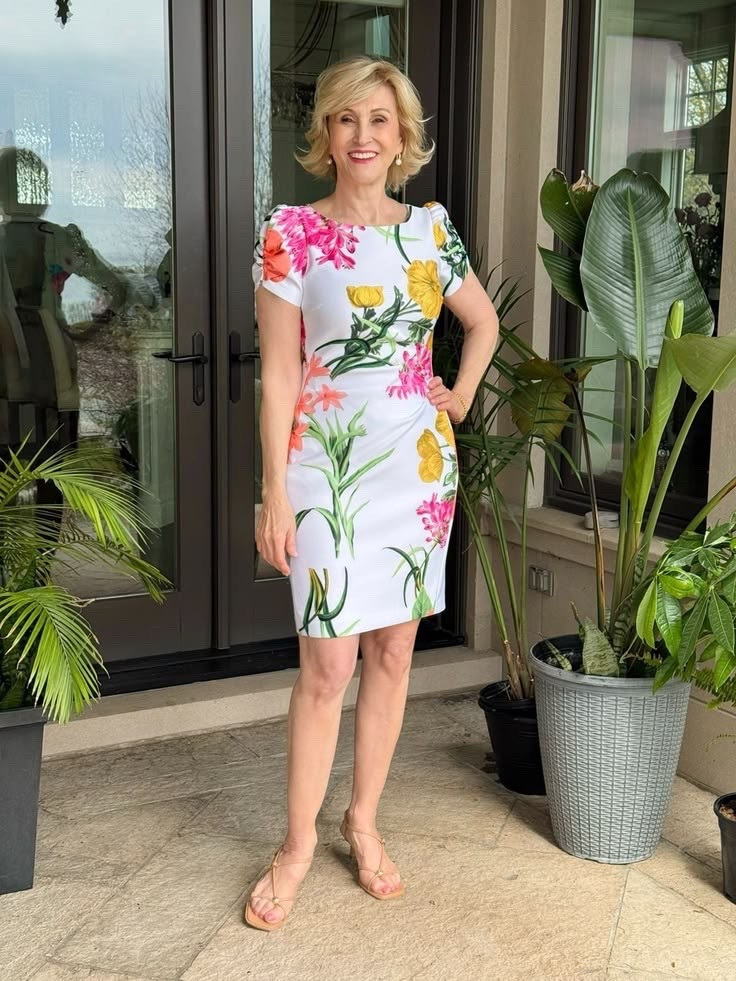 There’s just something about a white dress with a soft floral print that feels like instant summer 🤍🌸

This little puff sleeve number is one of those pieces that feels romantic without being fussy — the kind of dress that does all the talking for you. I love how the short length keeps it playful, while the puff sleeves add that touch of femininity that makes it feel a little more special.

It’s exactly what I reach for on those easy days when I still want to feel pretty… just add simple sandals, a woven bag, and you’re done.

#LTKOver40 #LTKSeasonal #LTKootd