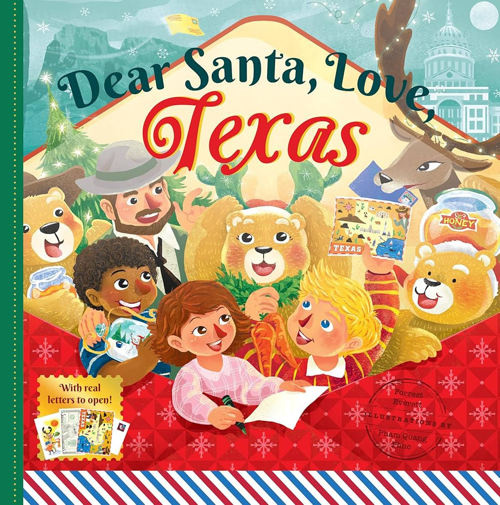 Dear Santa, Love Texas: A Lone Star State Christmas Celebration―With Real Letters! | Amazon (US)