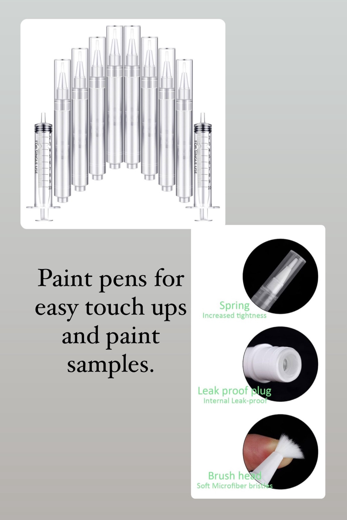 Paint pens for the win! Easy touch ups and paint samples. 

#LTKU #LTKHome