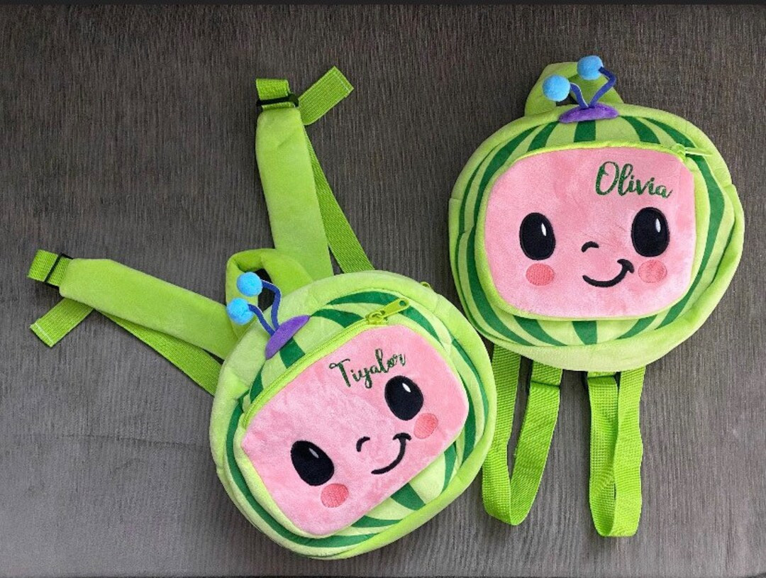 Coco melon (watermelon) backpack | toddler backpack | TV show | Etsy (CAD)