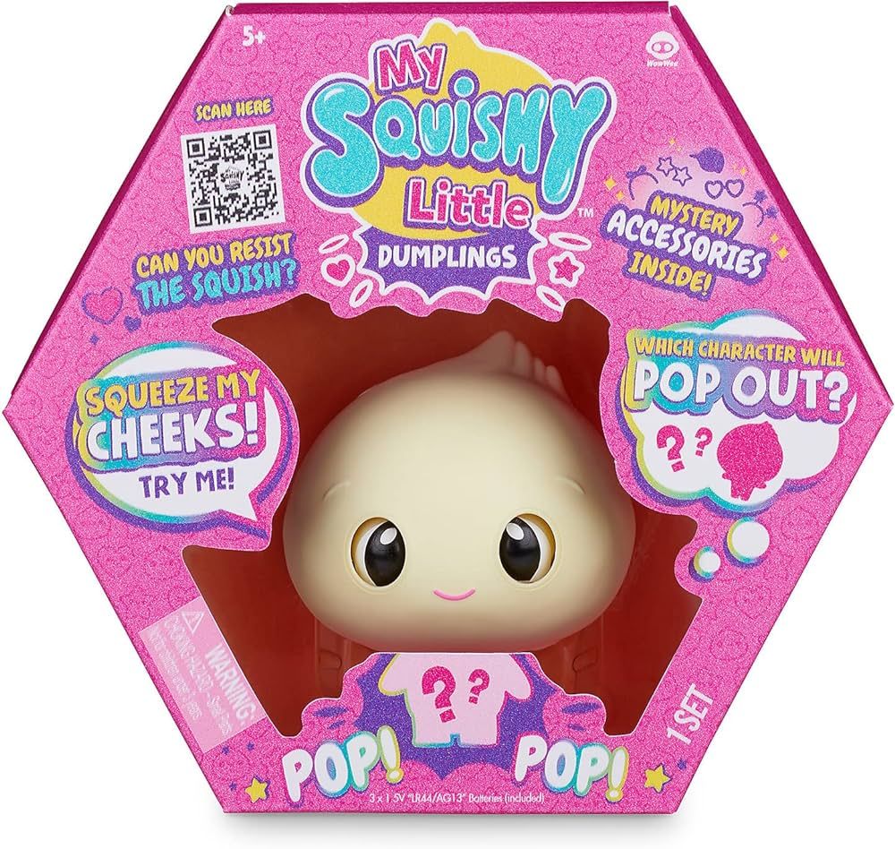 My Squishy Little Dumplings – Interactive Doll Collectible With Accessories – Doe (Purple) | Amazon (US)