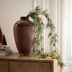 Faux Droopy Pine Branch | West Elm (US)