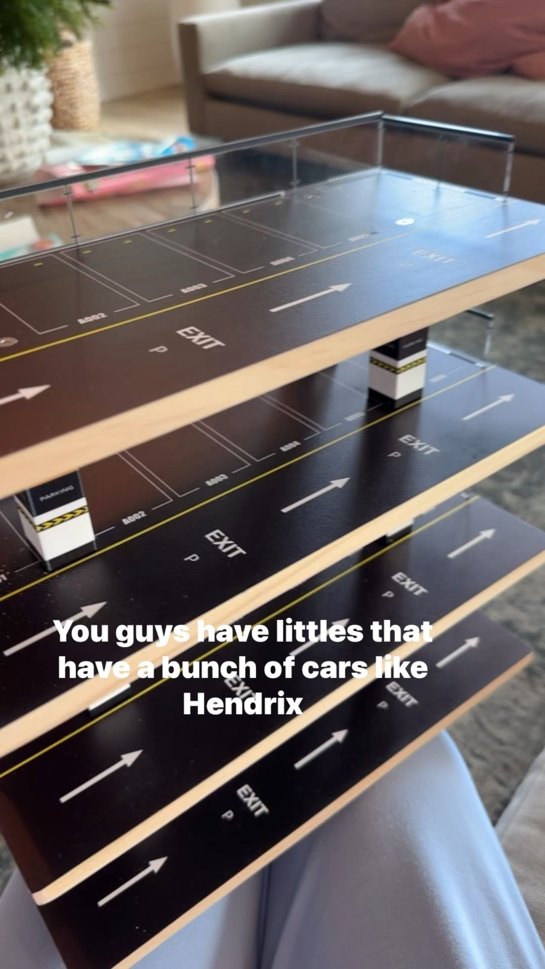 The cutest little toy car garage and storage! Would be such a cute gift to combine with a packet of hot wheels 

#LTKGiftGuide #LTKHoliday #LTKWatchNow