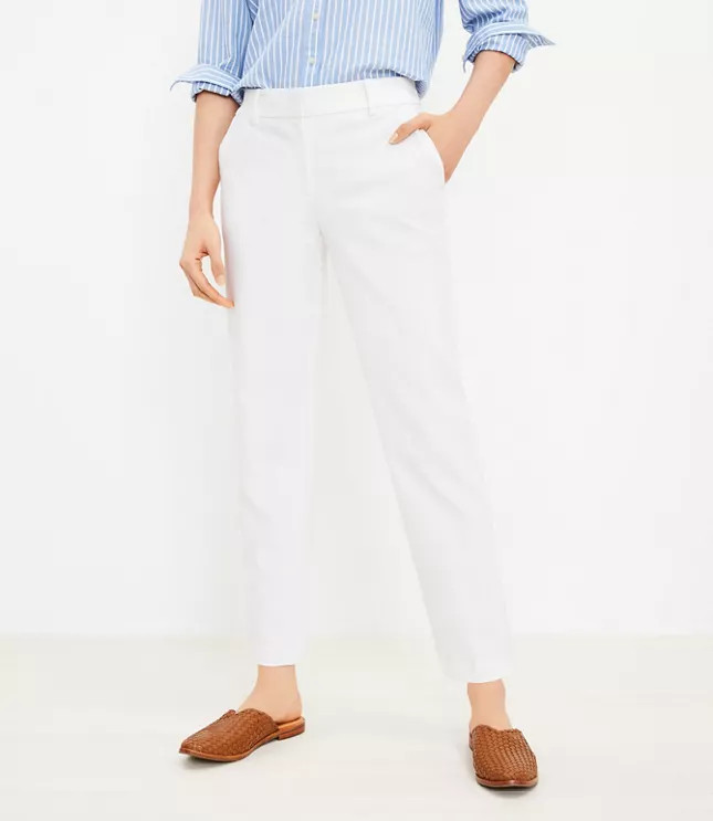 Curvy Riviera Slim Pants | LOFT