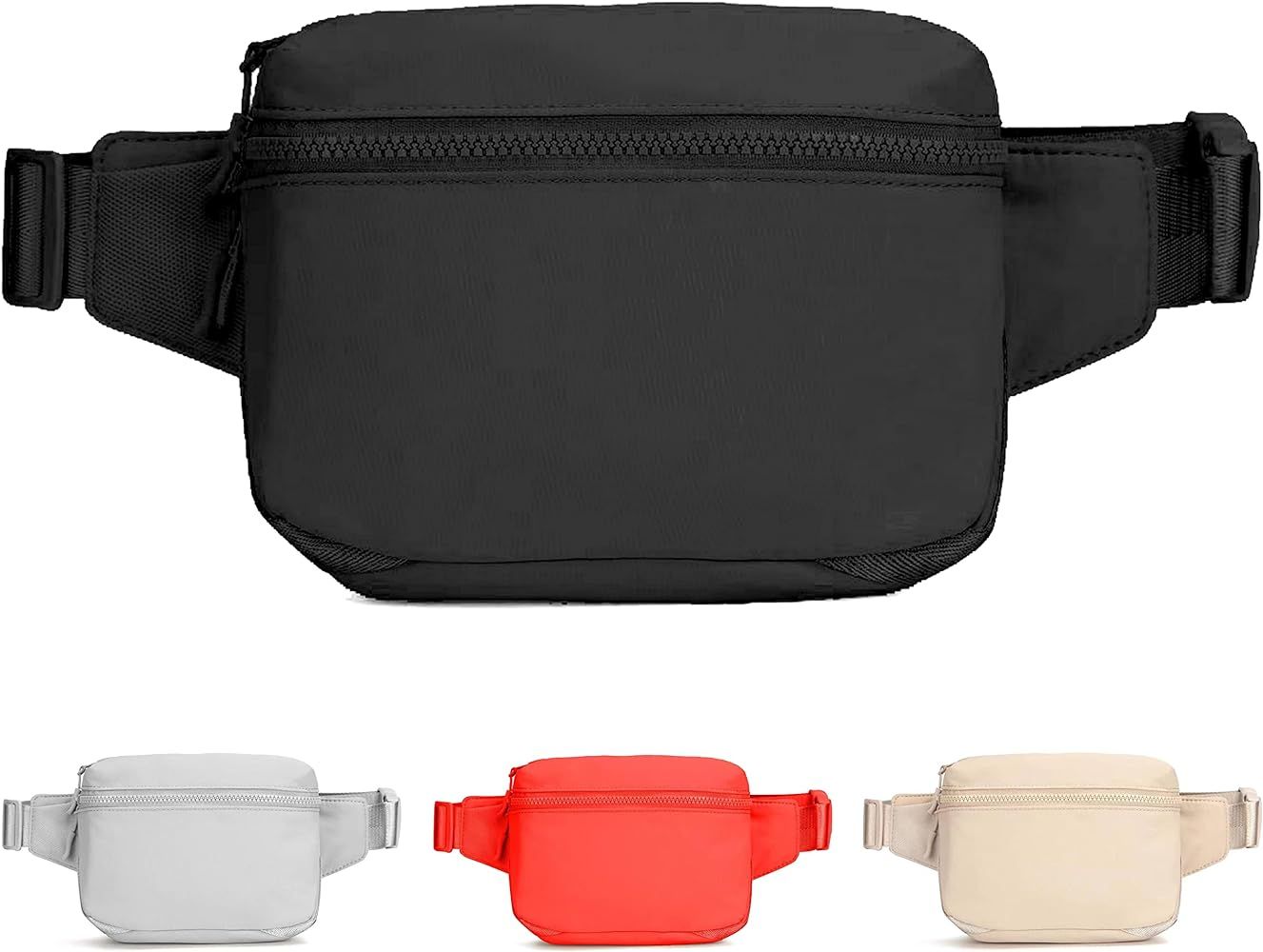 YOSHUYUKI Fanny Pack Crossbody Bag Large Everywhere Belt Bag Waist Pouch Women Men Chest Hip Bum ... | Amazon (US)