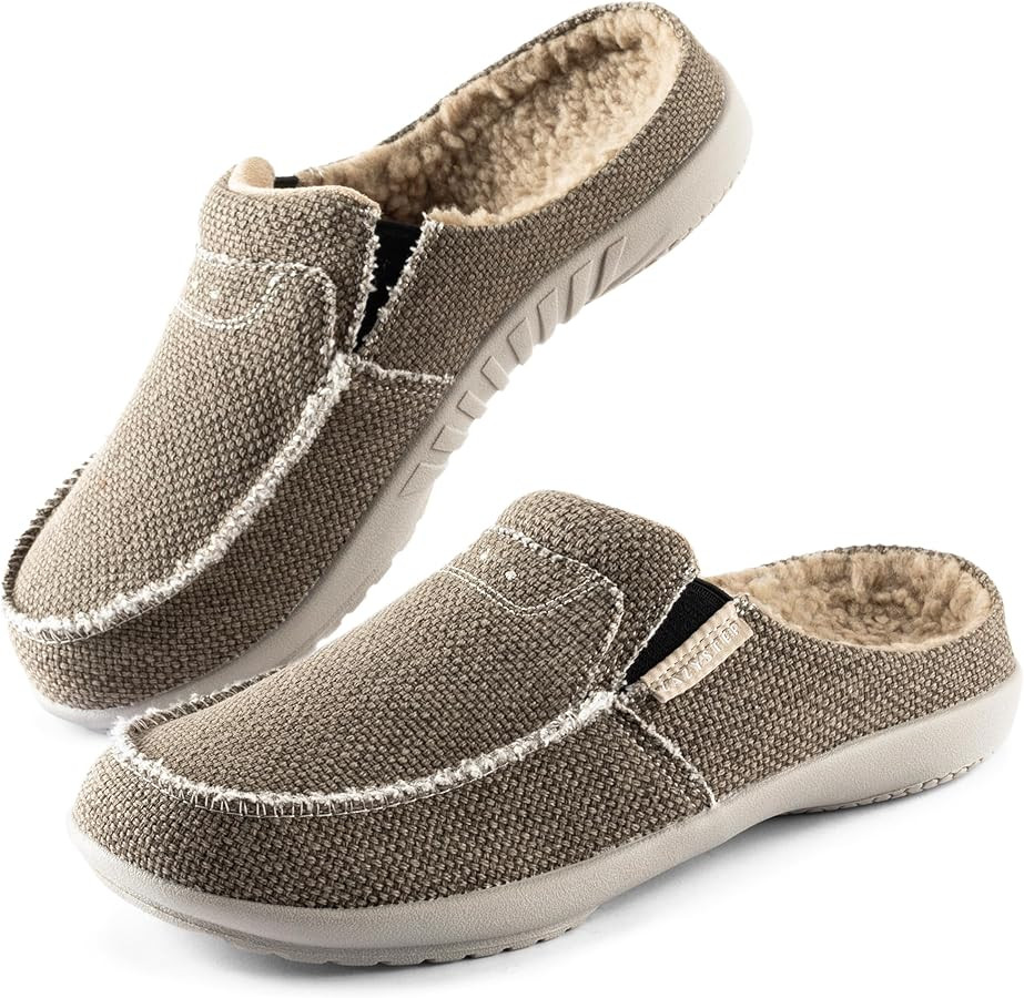 LazyStep Men's Slippers with Arch Support Trevor Orthopedic House Shoes | Amazon (US)