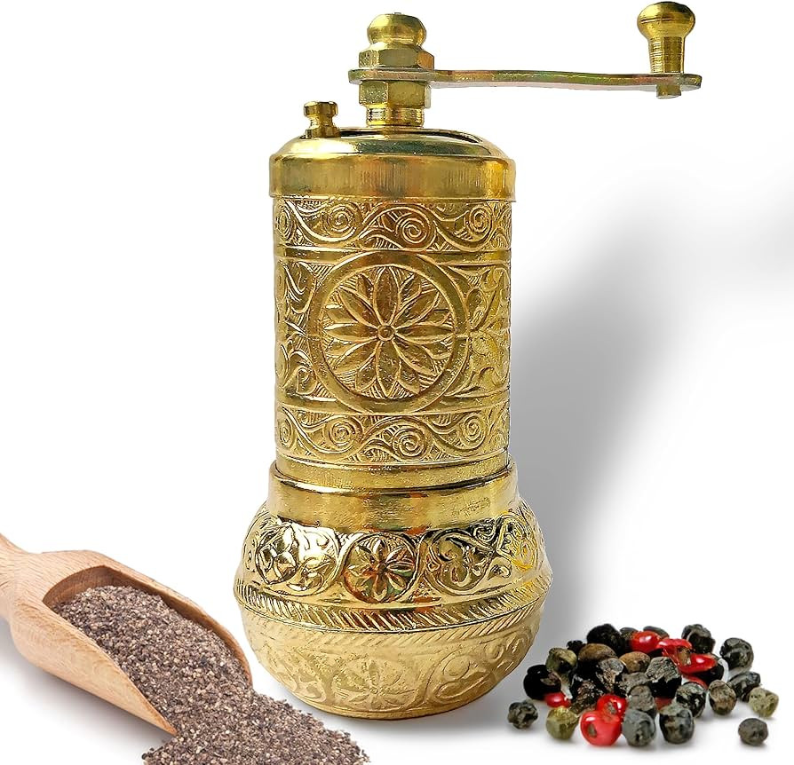 Pepper Grinder - Manual Spice Grinder - Herb Grinder - Pepper Grinder Mill - Pepper Mill - Spice ... | Amazon (US)