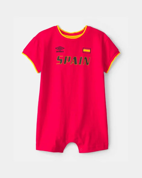 Baby Umbro Spain Soccer Romper - Red | Carter's Inc