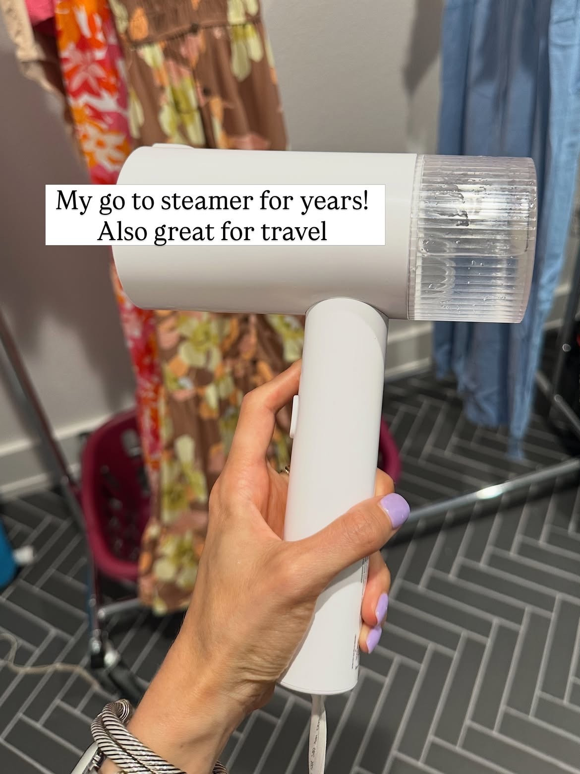 My most used item daily this clothing steamer is incredible! Packs up for easy strange and packing

#LTKTravel