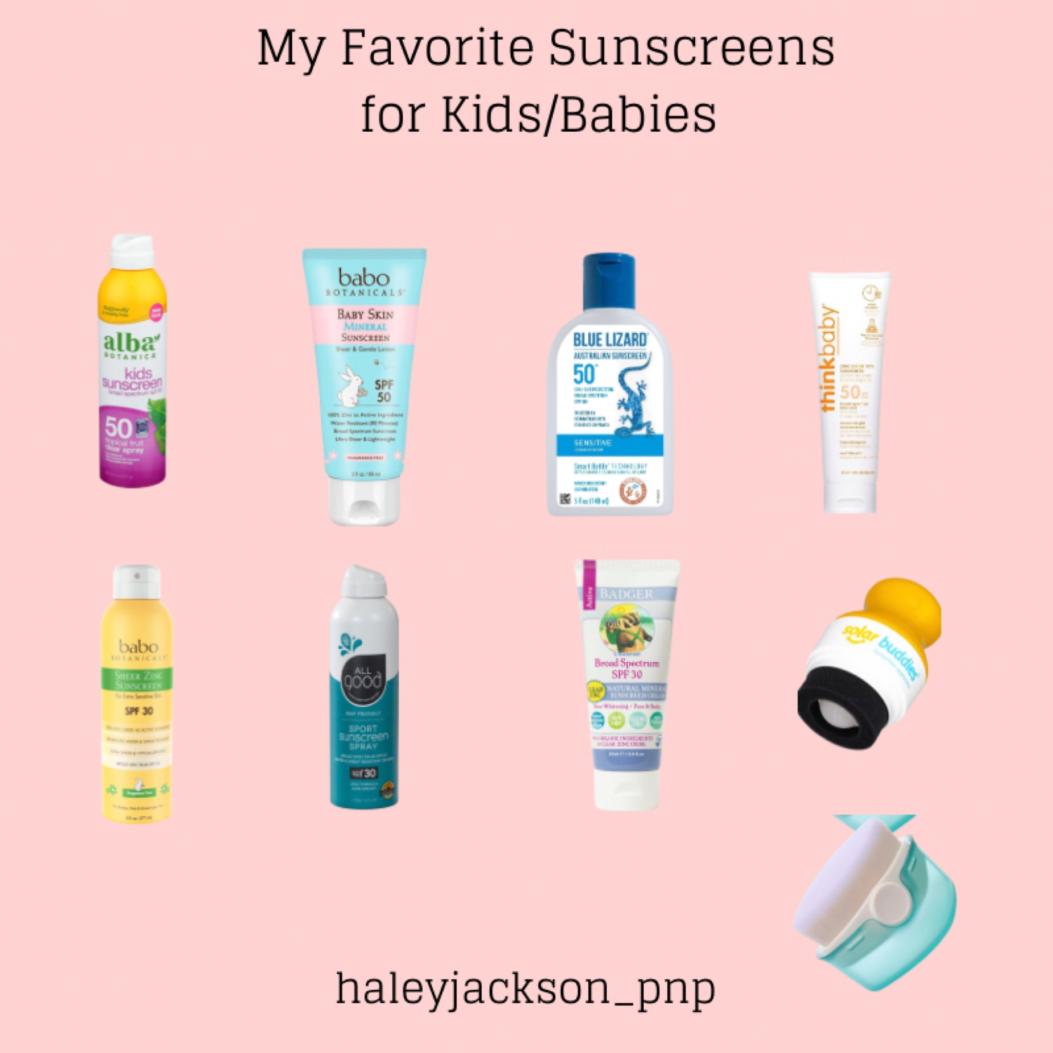 Favorite Sunscreens For Kids from a Pediatric NP 

#LTKFamily #LTKBaby #LTKSwim