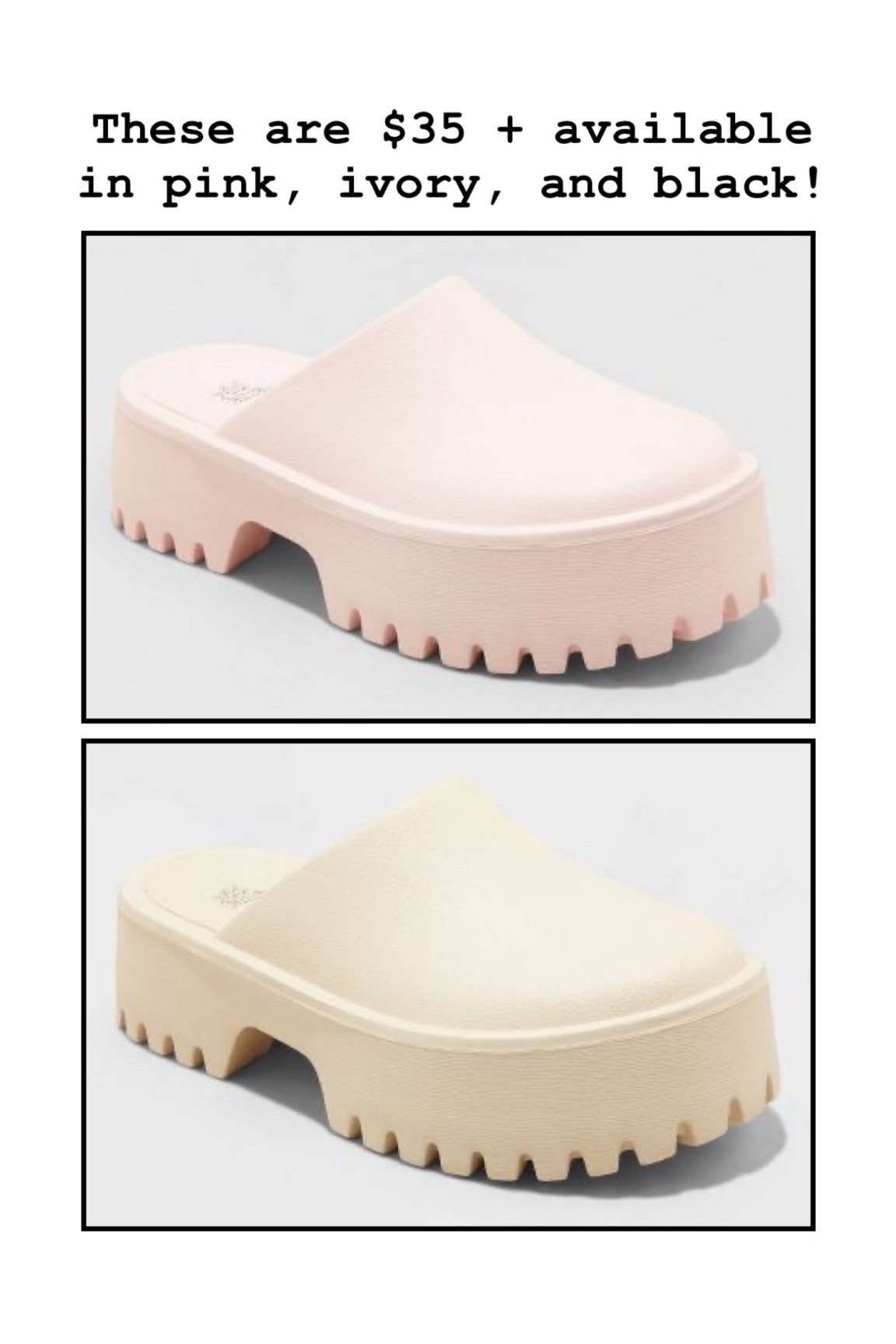 Brooke mules, bae platform mules, clogs, Target finds 

#LTKunder50 #LTKstyletip #LTKshoecrush