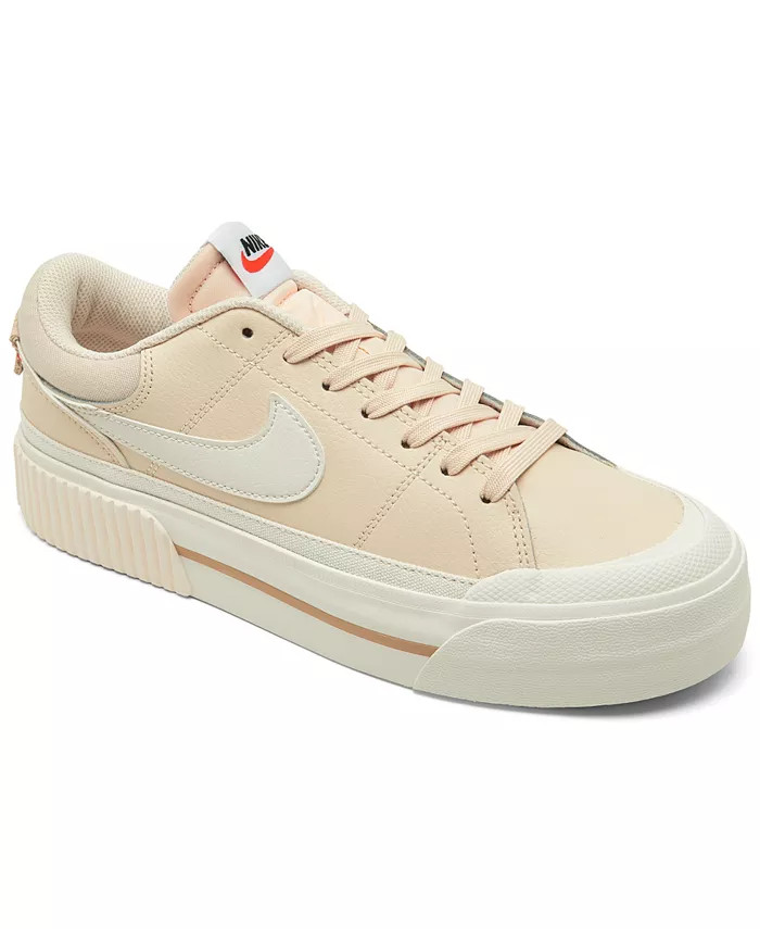 Women's Court Legacy Lift Platform Casual Sneakers from Finish Line | Macy's