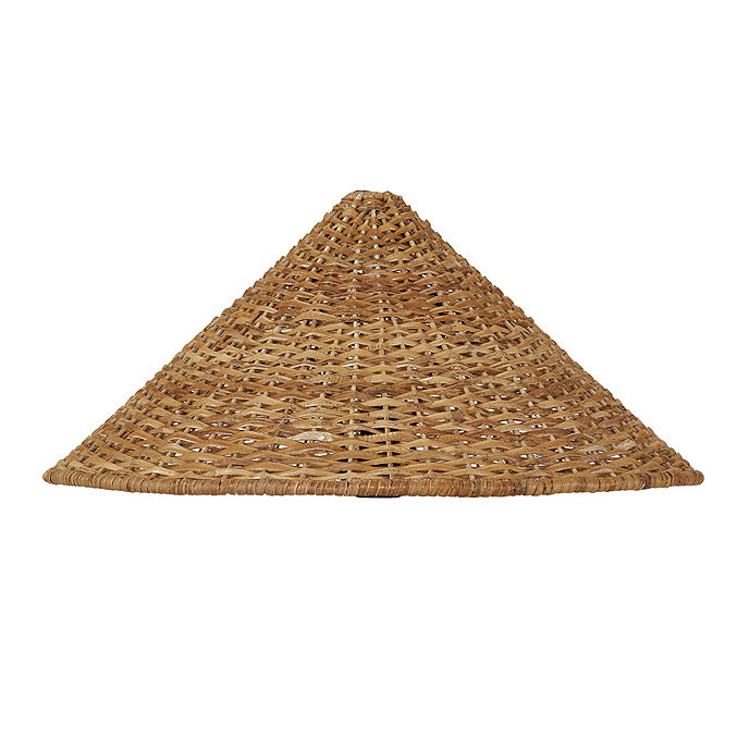 Conical Lamp Shade Rattan 21 inch | Ballard Designs, Inc.