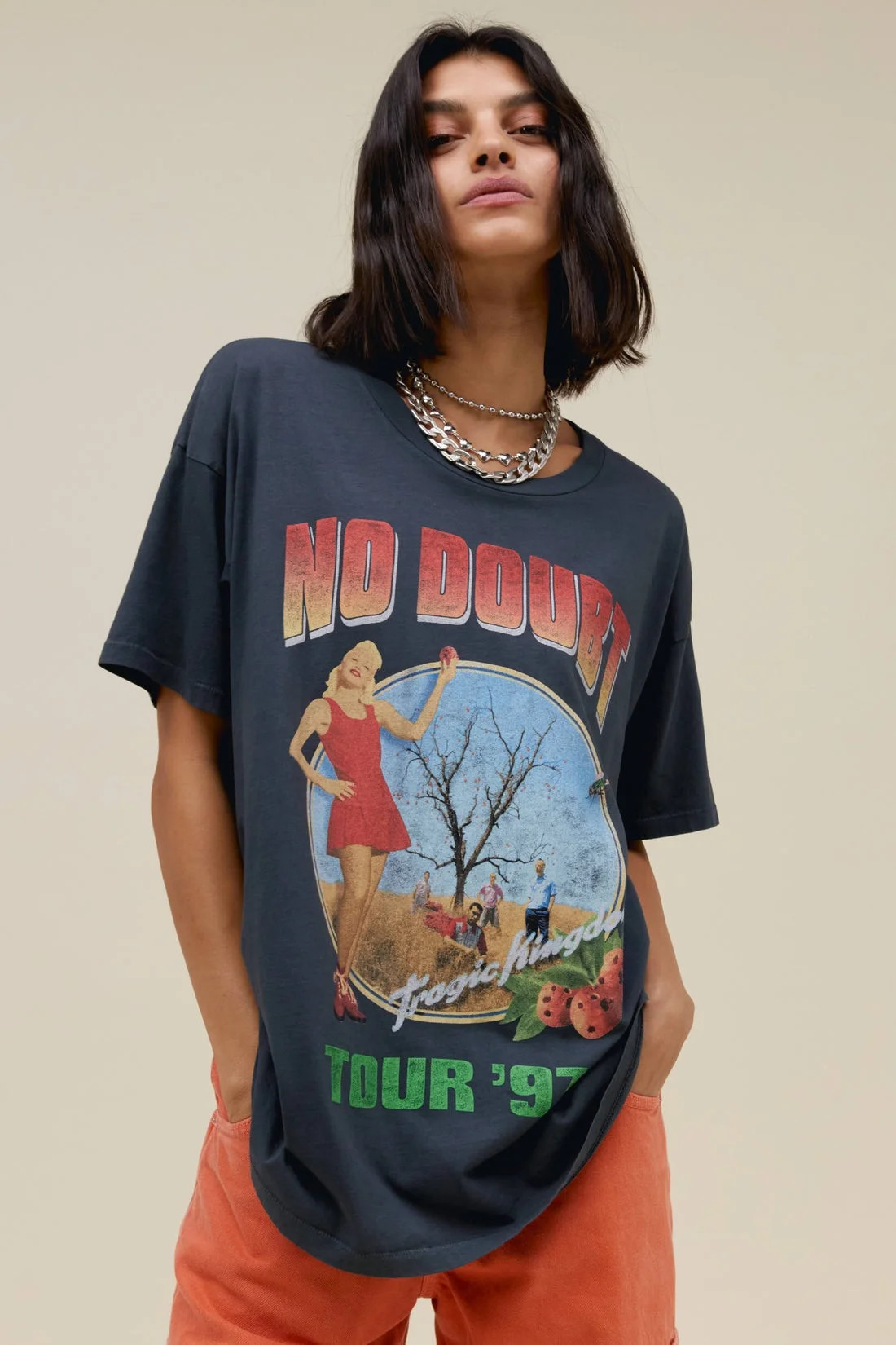 No Doubt Tour '97 Merch Tee Comfort Colors Shirt, Size M, Tee Black New | Walmart (US)