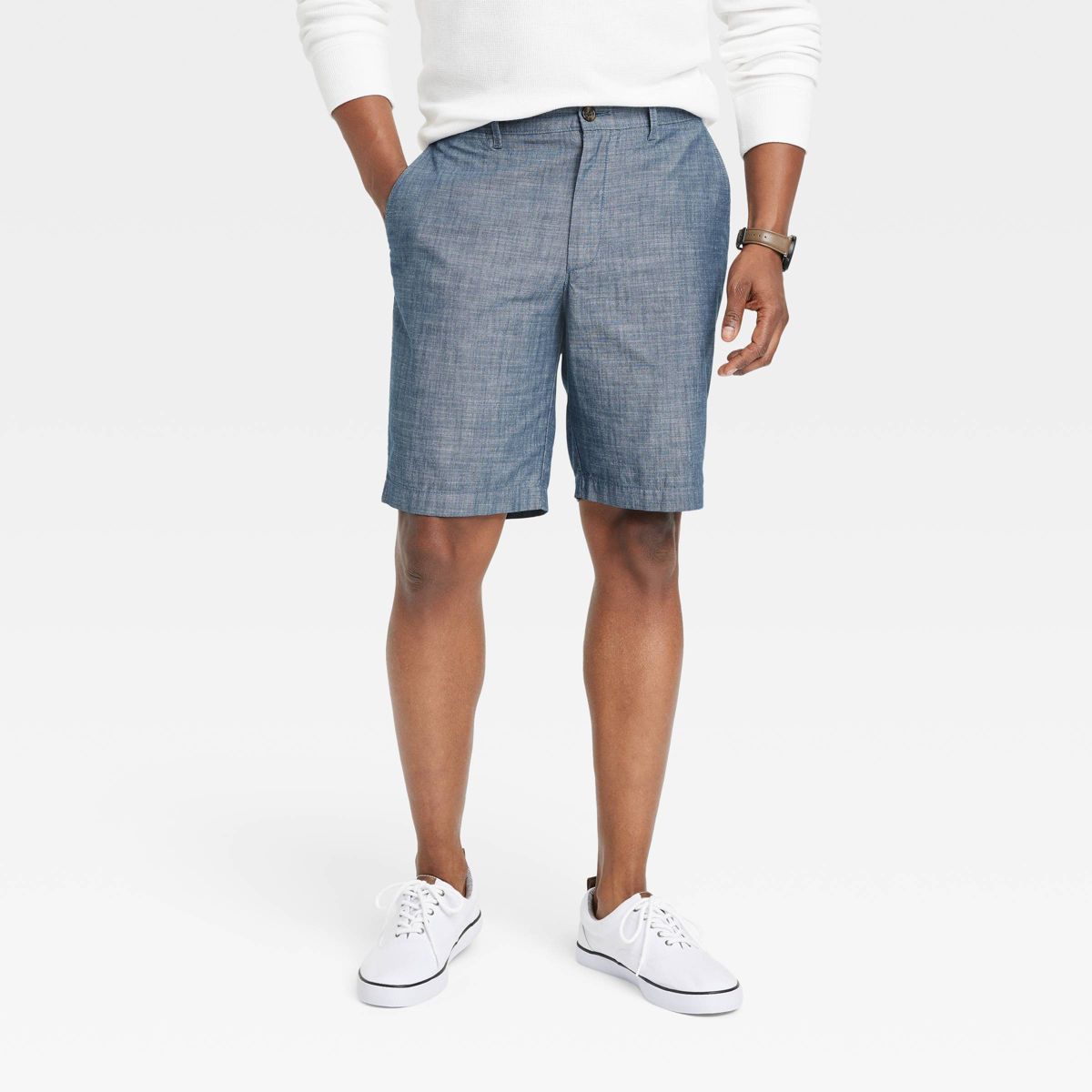Men's Every Wear 9" Slim Fit Flat Front Chino Shorts - Goodfellow & Co™ | Target