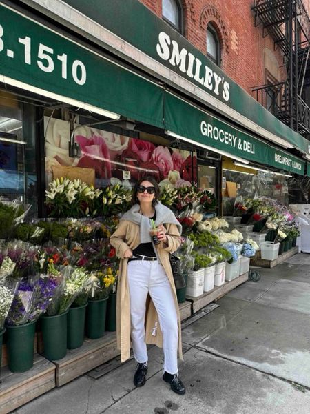 Chilly spring outfit for exploring NYC

#LTKfindsunder100 #LTKSeasonal