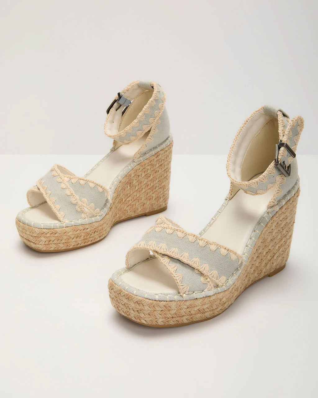 Saddler Raffia Wedge Sandal | VICI