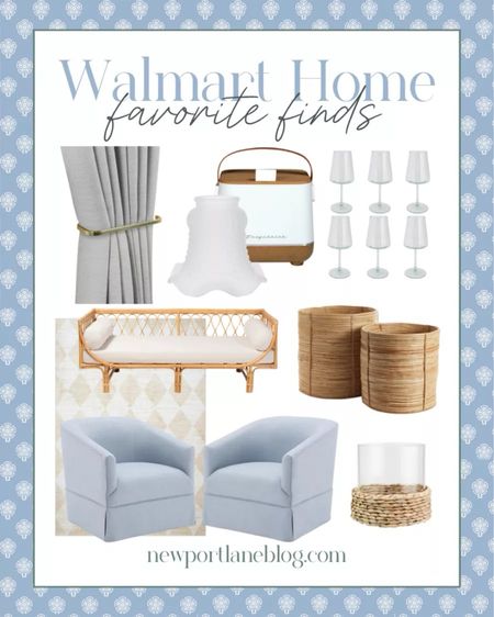 New Walmart home finds I’m loving for a coastal home decor and Grandmillennial home decor style!! 
6/14

#LTKStyleTip #LTKHome