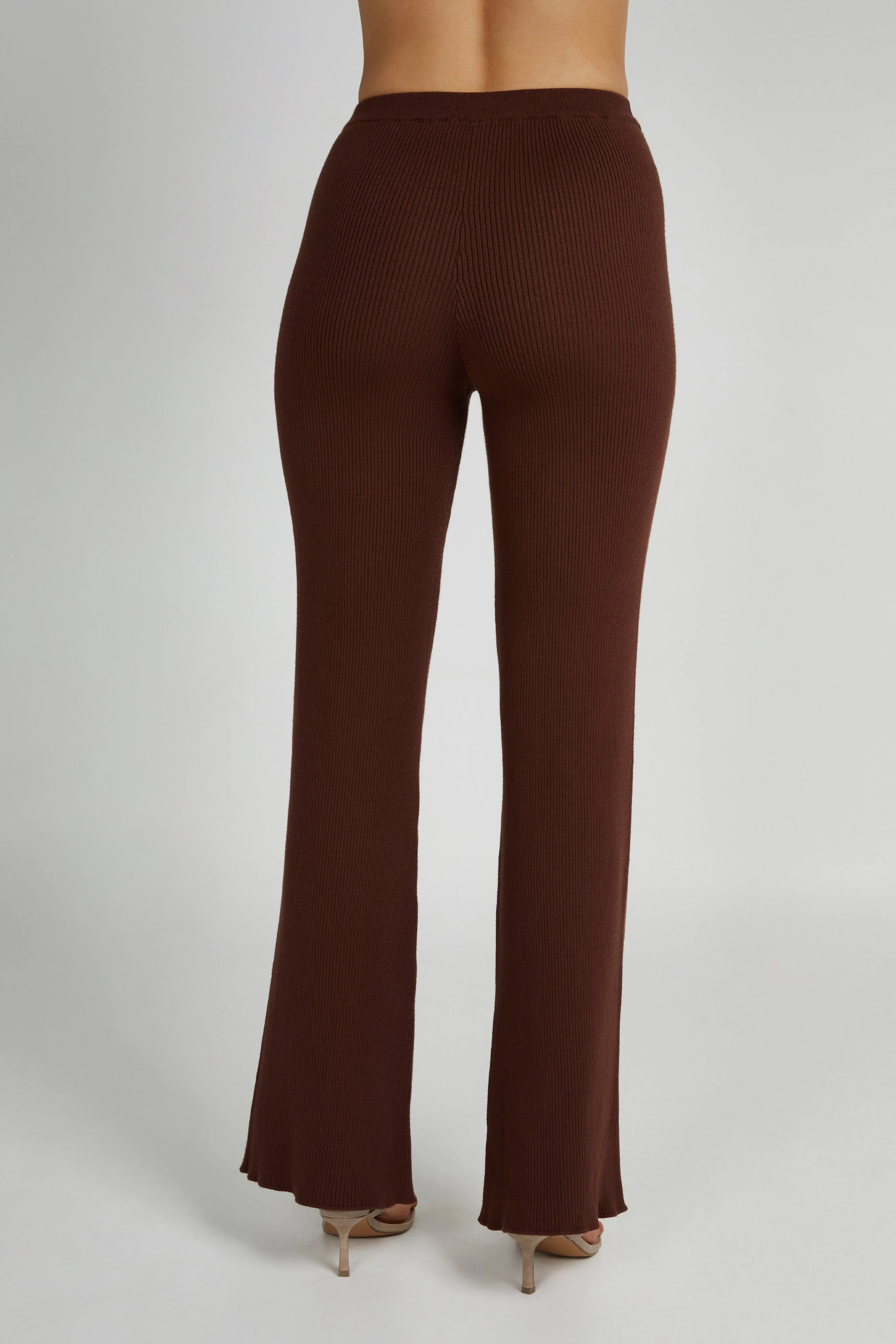 Jovie Knit Pants - Hazelnut | MESHKI US
