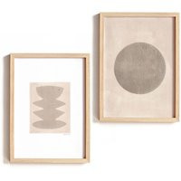 Set Of 2 Abstract Original Painting, Moden Minimalist Neutral Art, Japandi Wall Wabi Sabi | Etsy (US)