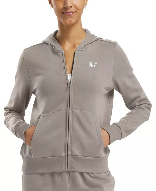 Women's Fleece Full-Zip Hoodie | Macy's