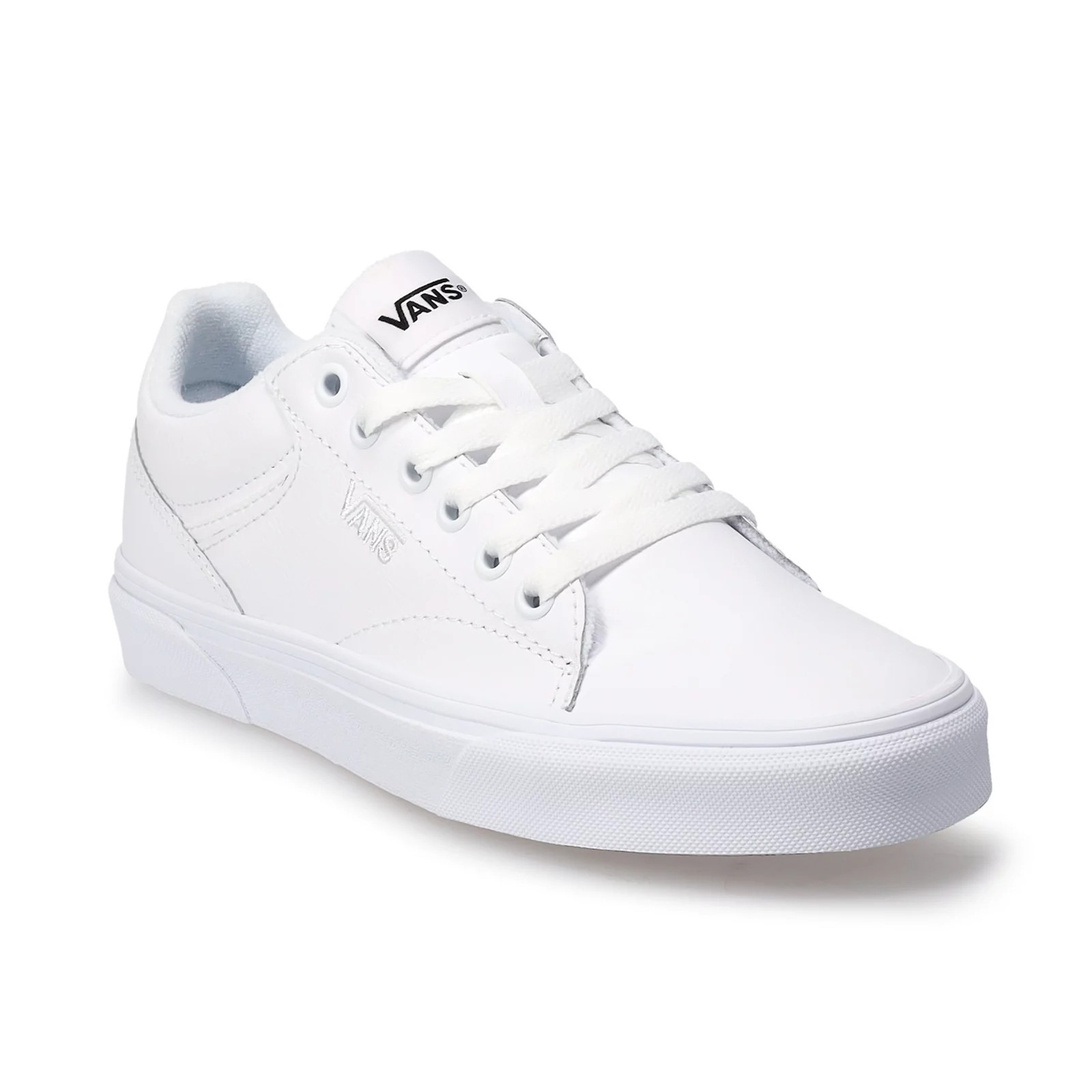 Vans® Seldan Women's Skate Shoes, Size: 6.5, White Leather | Kohl's