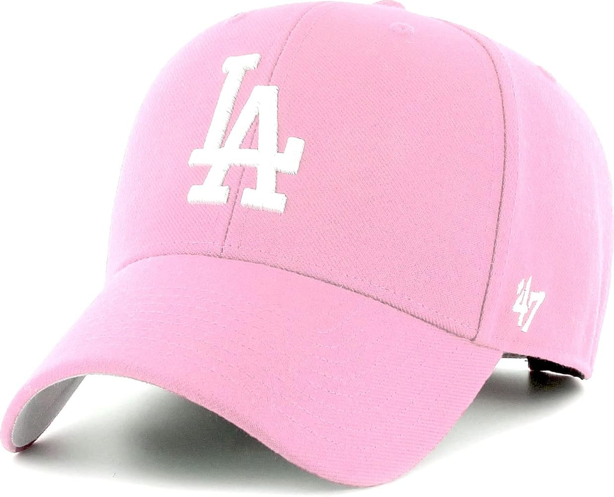 '47 Los Angeles Dodgers MVP Adjustable Pink Hat | Amazon (US)