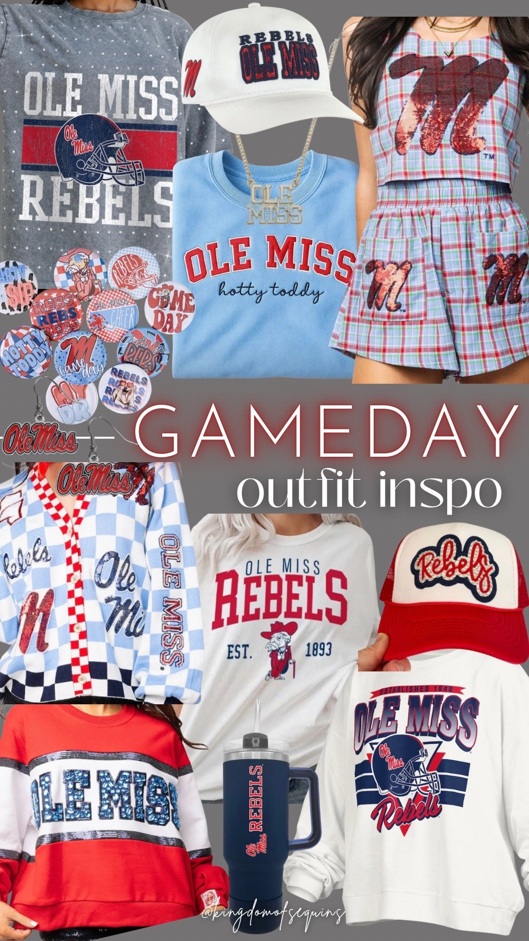 Ole Miss Rebels Gameday outfit inspo!!

#LTKSaleAlert #LTKSeasonal #LTKFindsUnder50
