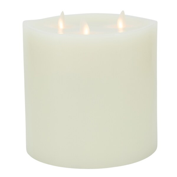 LightLi Moving Flame Tri-Wick Flameless Candle | Bed Bath & Beyond